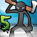 Download Anger of stick 5 : zombie MOD APK