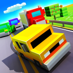 Blocky Highway: Traffic Racing APK